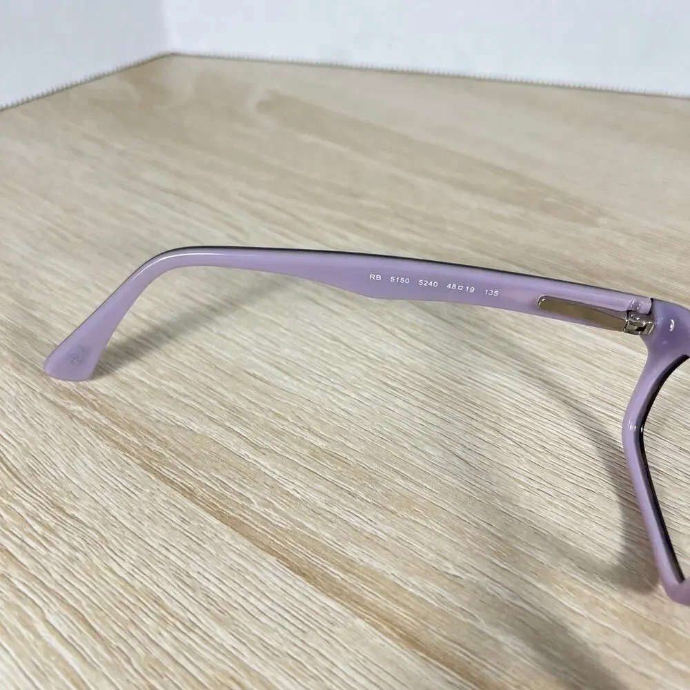 Ray-Ban RB5150 5240 Eyeglasses Acetate Purple Tortoise 48-19-135 Frames Only